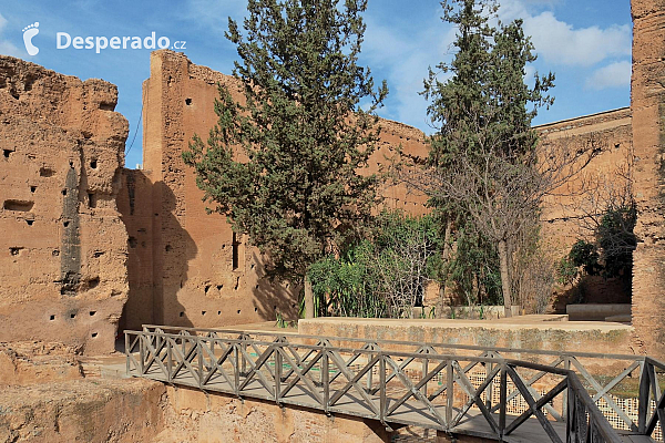 El Badi Palace v Marrákeši (Maroko)