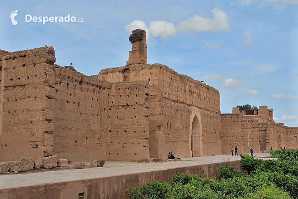 El Badi Palace v Marrákeši (Maroko)