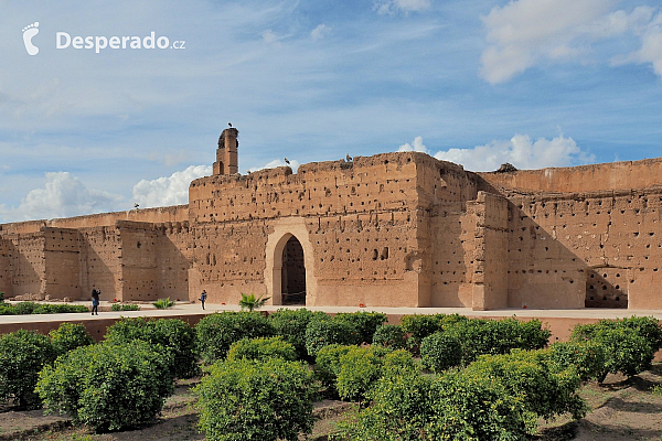 El Badi Palace v Marrákeši (Maroko)