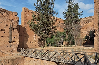 El Badi Palace v Marrákeši (Maroko)