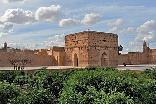 El Badi Palace v Marrákeši (Maroko)