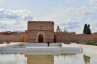 El Badi Palace v Marrákeši (Maroko)