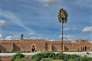 El Badi Palace v Marrákeši (Maroko)