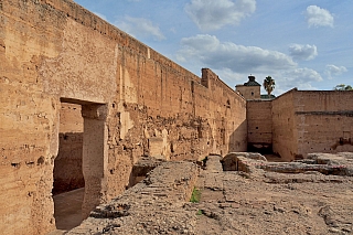 El Badi Palace v Marrákeši (Maroko)