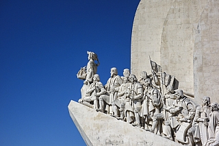 Památník objevitelů ve čtvrti Belém v Lisabonu (Portugalsko)