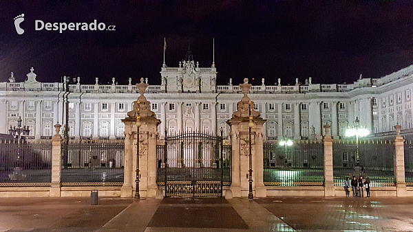 Královský palác v Madridu (Španělsko)