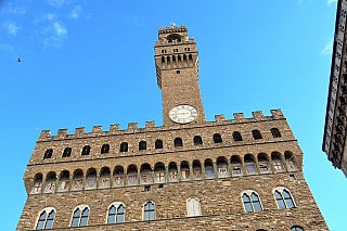 Palazzo Vecchio ve Florencii (Itálie)