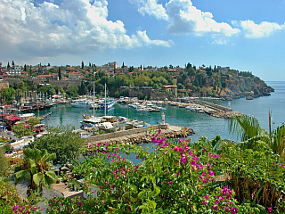 Antalya je oblíbené turecké letovisko
