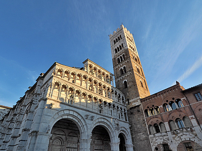 Katedrála Duomo di San Martino v Lucca (Itálie)