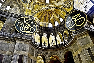 Hagia Sofia v Istanbulu (Turecko)