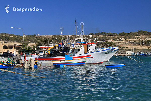 Rybářské městečko Marsaxlokk (Malta)
