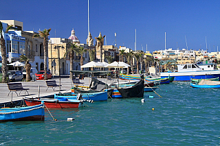 Rybářské městečko Marsaxlokk (Malta)