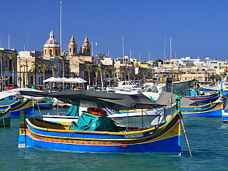 Fotogalerie rybářského městečka Marsaxlokk na Maltě