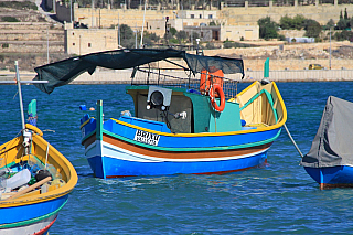 Rybářské městečko Marsaxlokk (Malta)