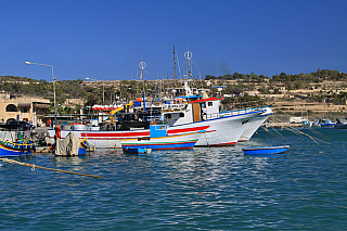 Rybářské městečko Marsaxlokk (Malta)