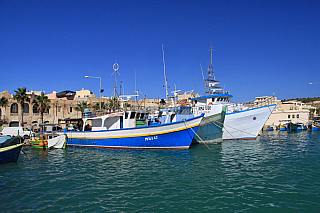 Rybářské městečko Marsaxlokk (Malta)