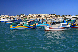 Rybářské městečko Marsaxlokk (Malta)