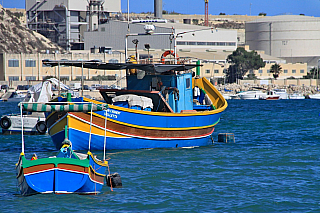 Rybářské městečko Marsaxlokk (Malta)