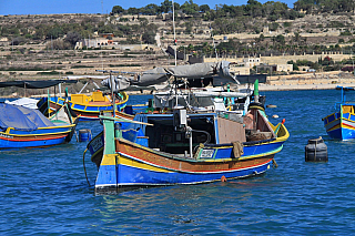 Rybářské městečko Marsaxlokk (Malta)