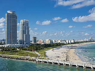 Pláže a zábava, promenády a sluneční paprsky aneb Miami