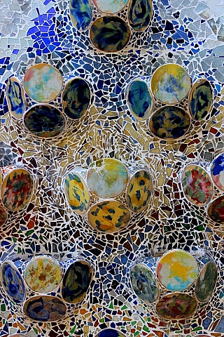 Secesní dům Casa Batlló v Barcelóně (Katalánsko - Španělsko)