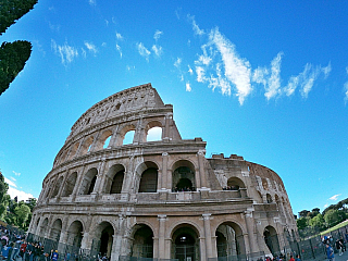 Colosseum ve městě Řím (Itálie)