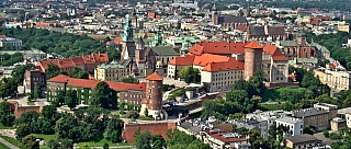 Královský hrad Wawel v Krakově (Polsko)