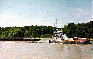 Eskymácká otočka s remorkérem