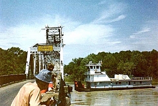 Eskymácká otočka s remorkérem