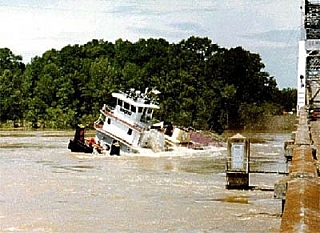 Eskymácká otočka s remorkérem