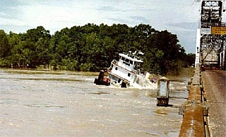 Eskymácká otočka s remorkérem