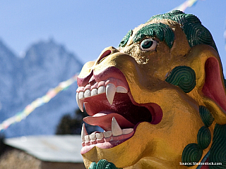 Nepálské dobrodružství 4 – Národní park Sagarmatha, klášter Thyangboche