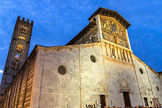 Chiesa di San Frediano v Lucca (Itálie)