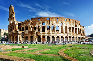 Koloseum v Římě (Itálie)