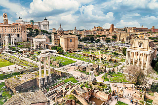 Forum Romanum v Římě