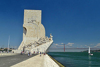 Památník objevitelů v Lisabonu (Portugalsko)