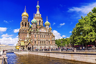 Chrám Vzkříšení Ježíše Krista v Petrohradu (Rusko)