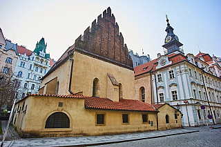 Staronová synagoga v Praze (Česká republika)