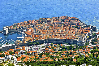 Staré město v Dubrovníku (Chorvatsko)