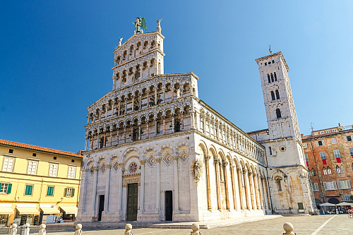 San Michele in Foro v Lucca (Itálie)