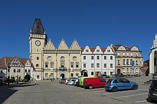 Žižkovo náměstí v Táboře (Česká republika)