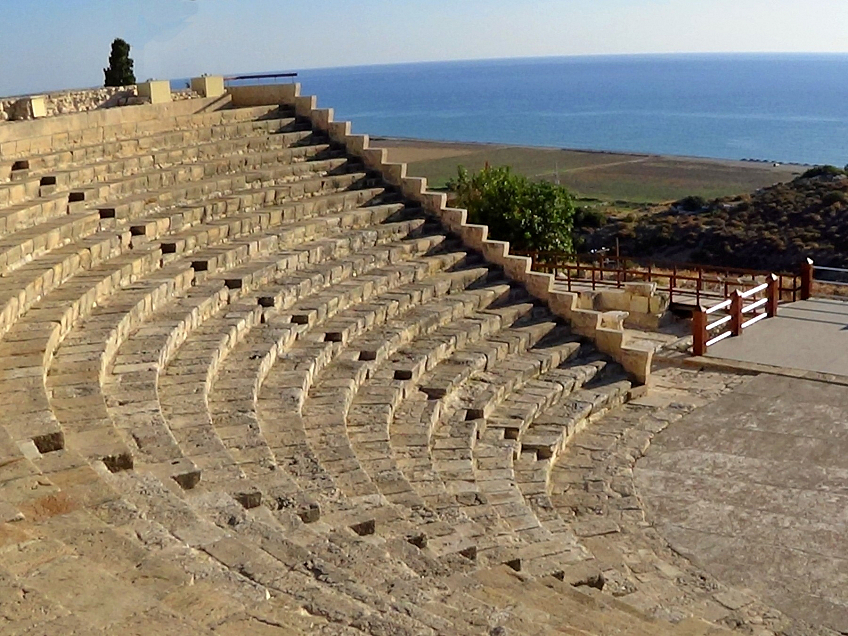 Antické město Kourion (Kypr)