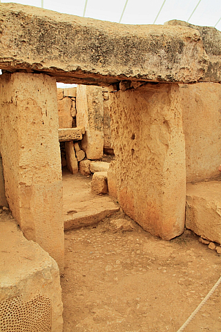 Megalitický stavby v Mnajdra (Malta)