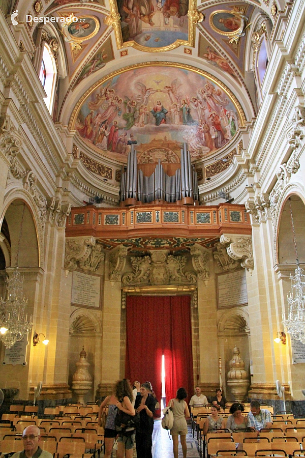 Victoria na ostrově Gozo (Malta)