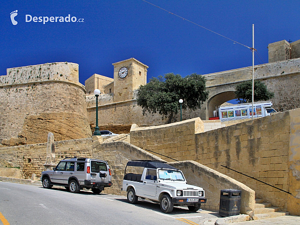 Victoria na ostrově Gozo (Malta)