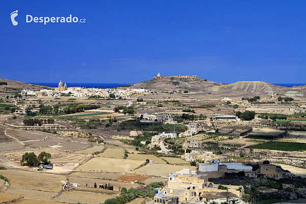 Victoria na ostrově Gozo (Malta)