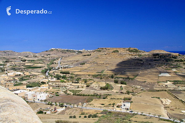 Victoria na ostrově Gozo (Malta)