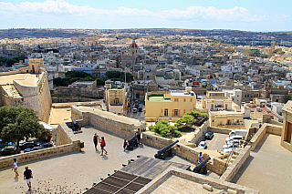 Victoria na ostrově Gozo (Malta)