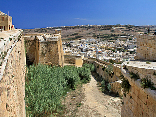 Victoria na ostrově Gozo (Malta)