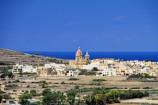 Victoria na ostrově Gozo (Malta)